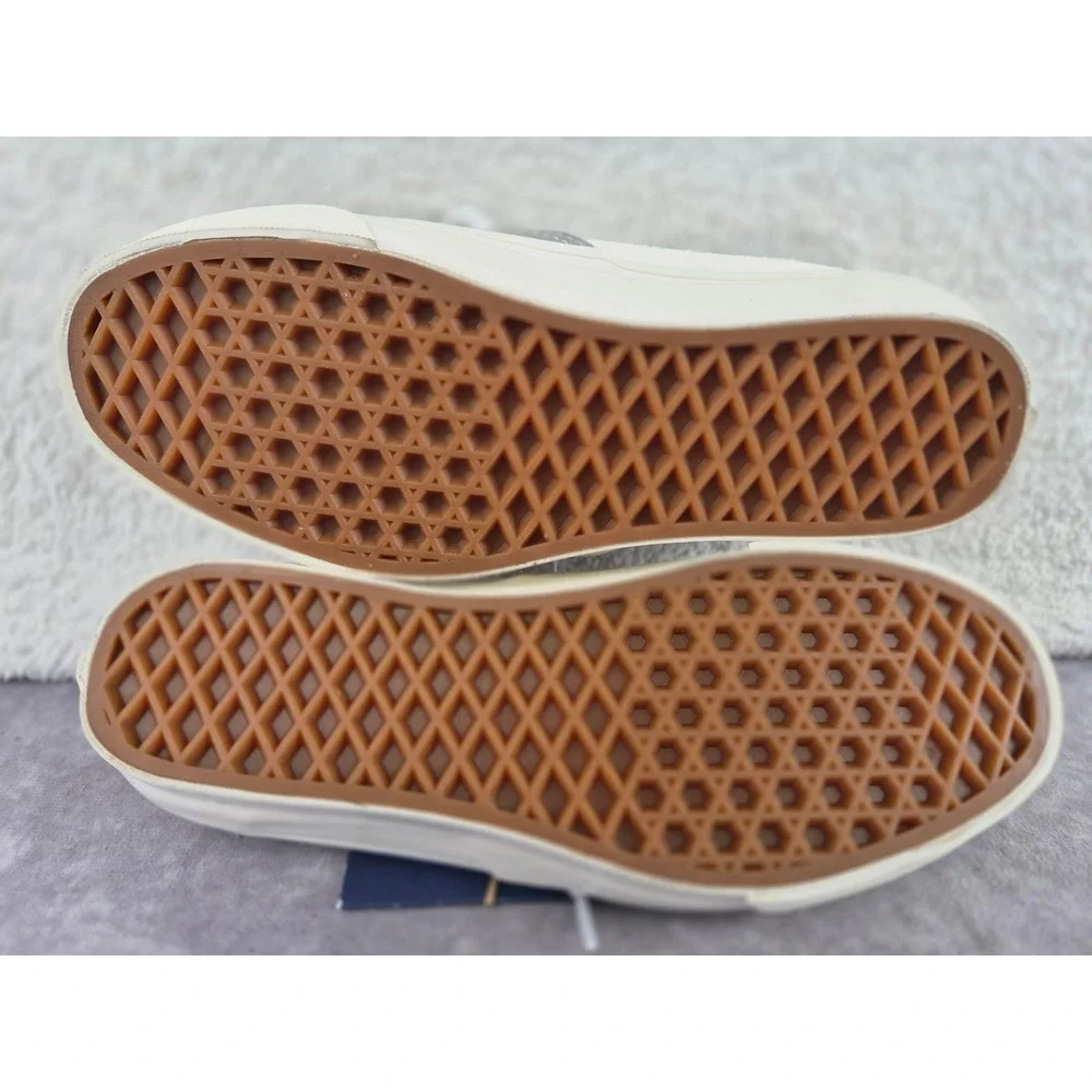 Vans Authentic Reissue 44 LX Drizzle Grey Cream VN000CQAKAQ1 Kids 4.5 Sneakers